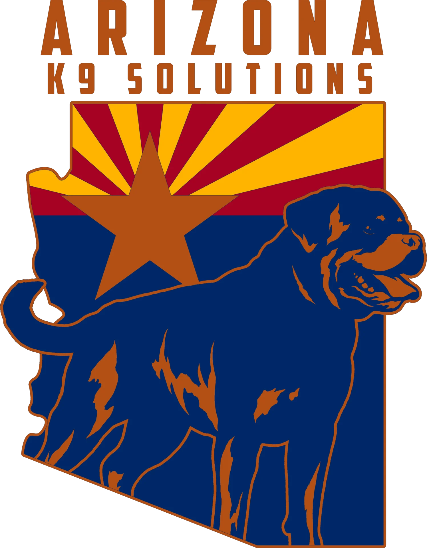 36in Poster Arizona K9 Solutions Black 2 (1)